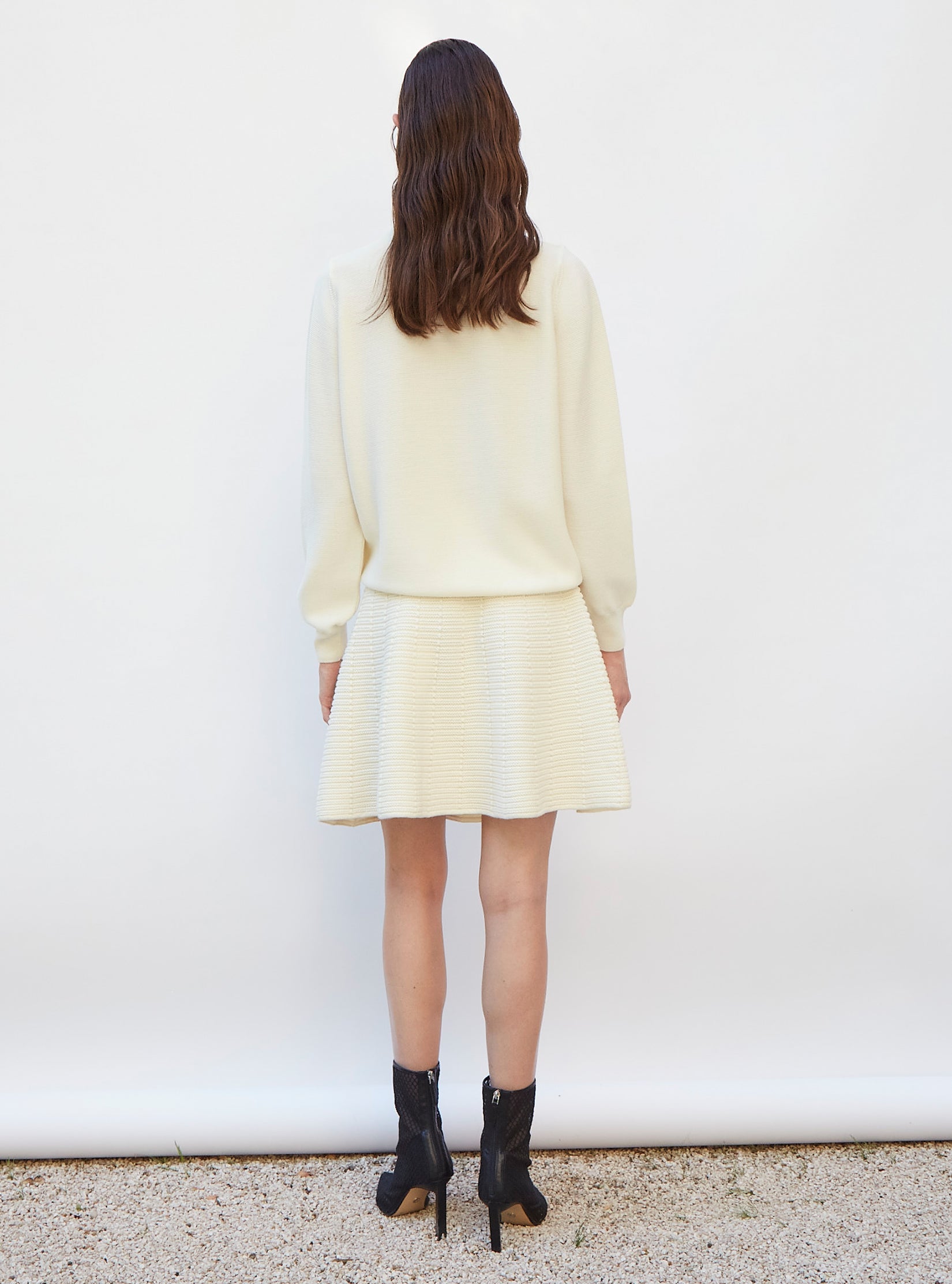 Chemisier col brodé - Tops, blouses de luxe