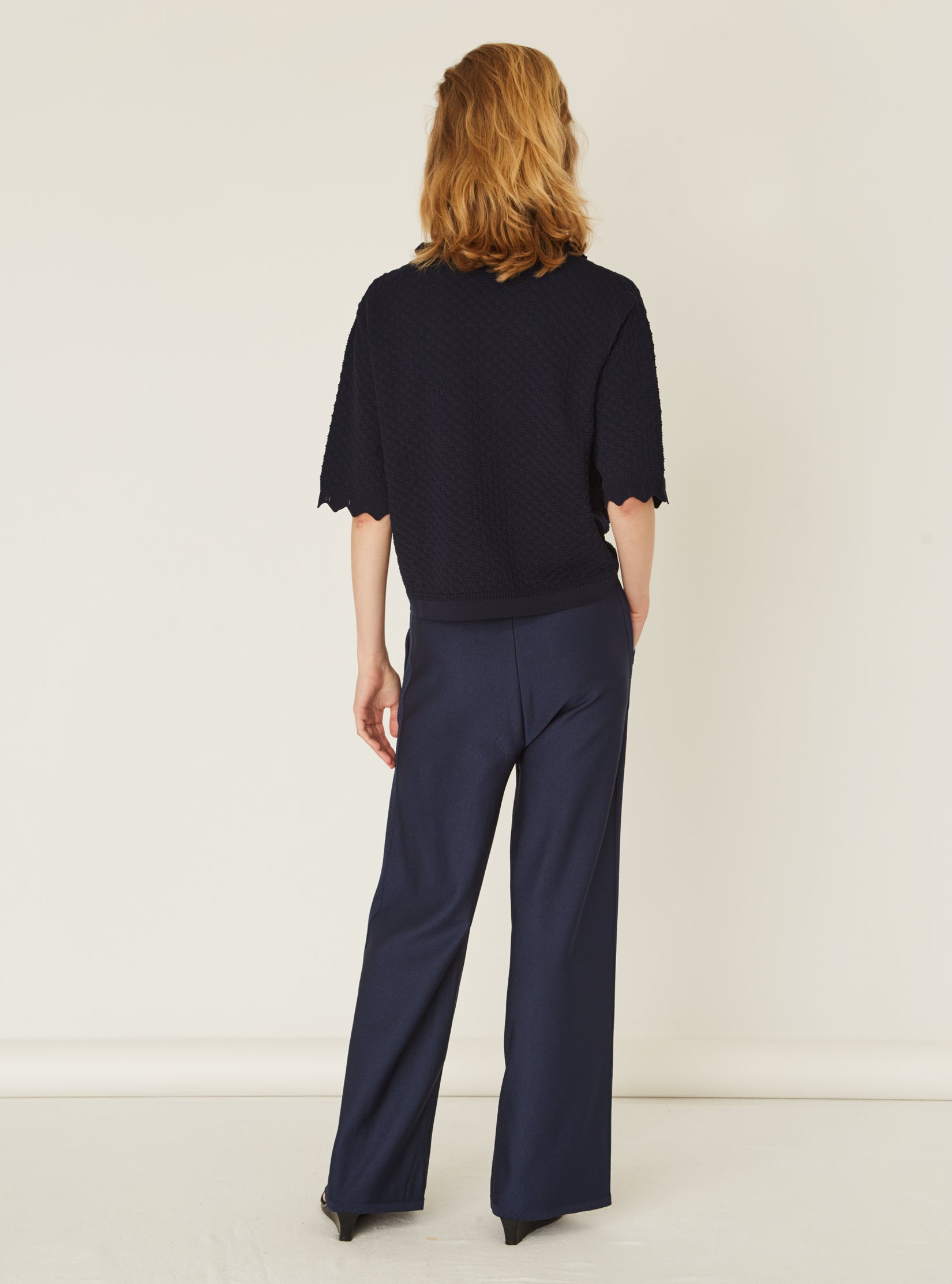 Chemise en maille couture - Vêtement de luxe femme