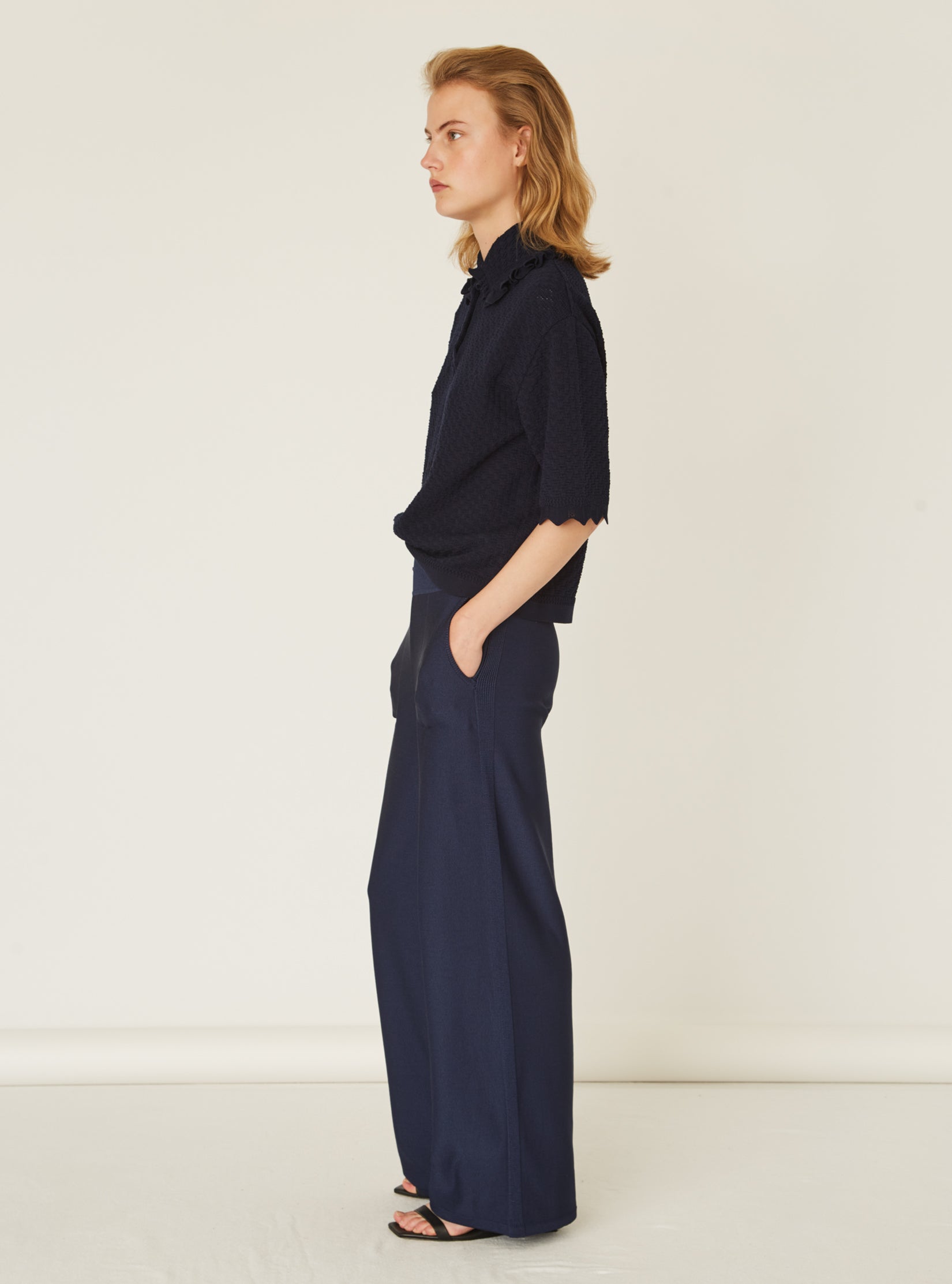 Chemise en maille couture - Tops, blouses de luxe