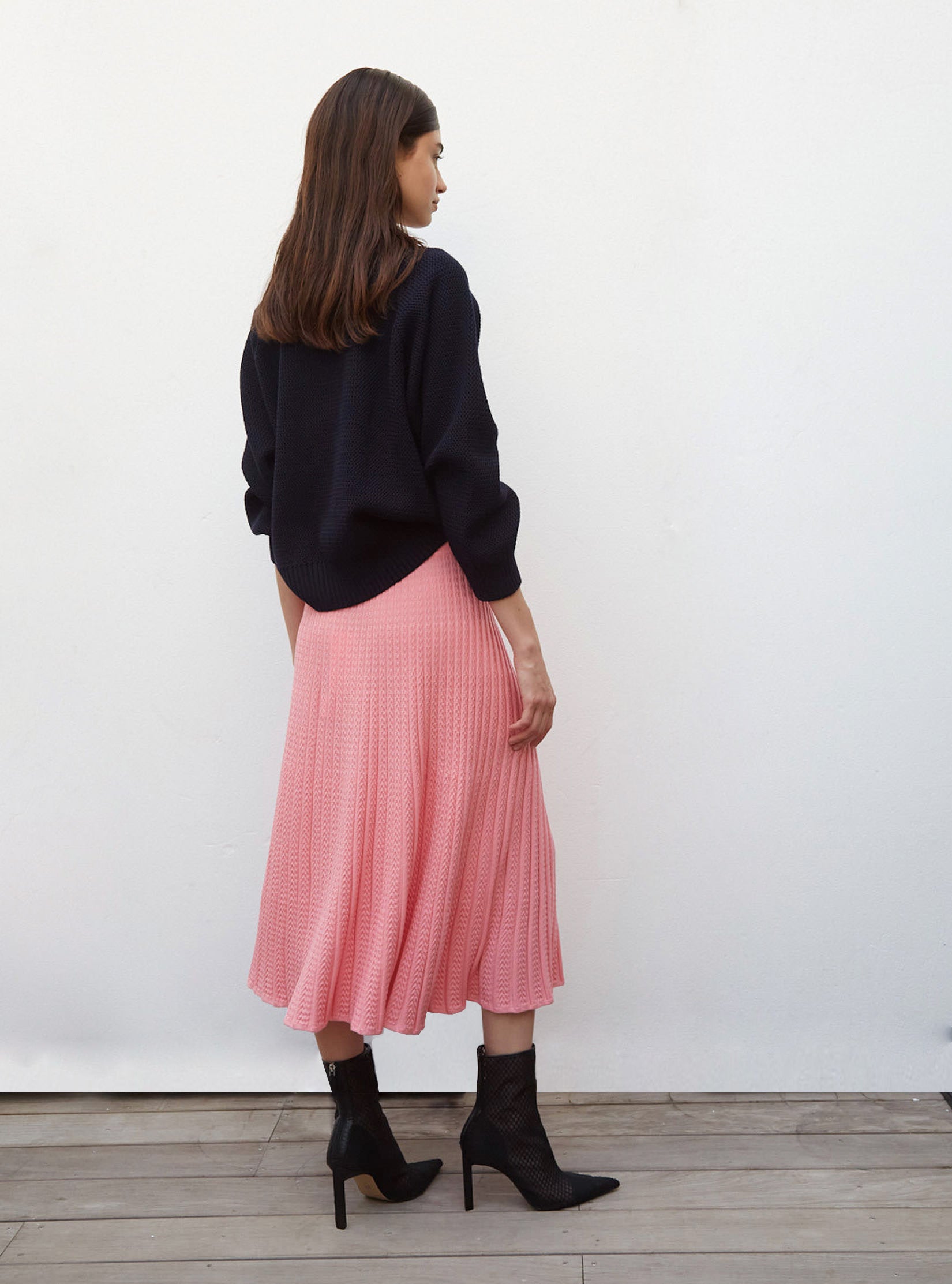 Vareuse en maille ondulée - Tops, blouses de luxe