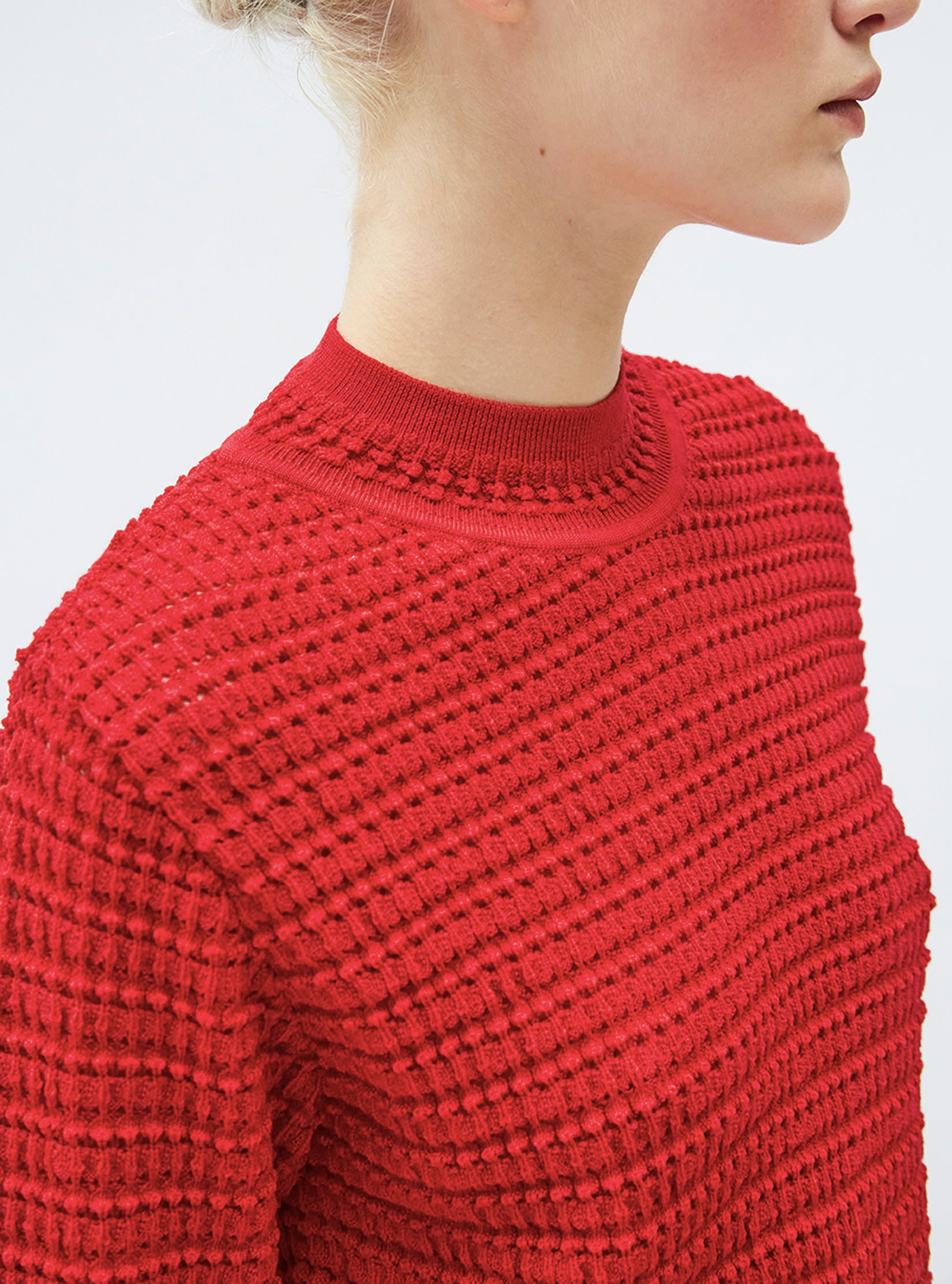 Top en maille couture - Vêtement de luxe femme