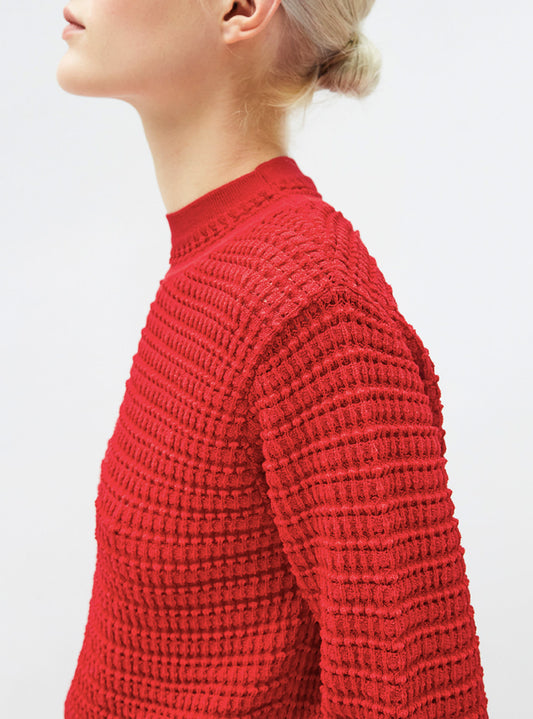 Top en maille couture - Vêtement en maille de luxe Molli