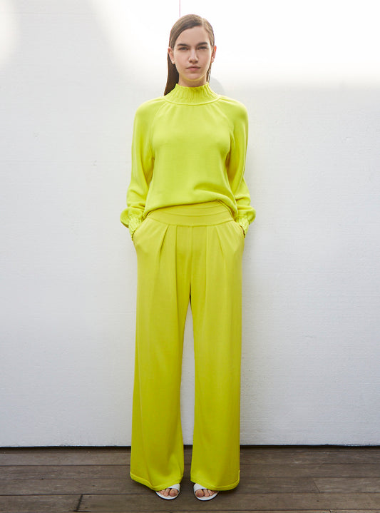 Molli zellige collar knit top