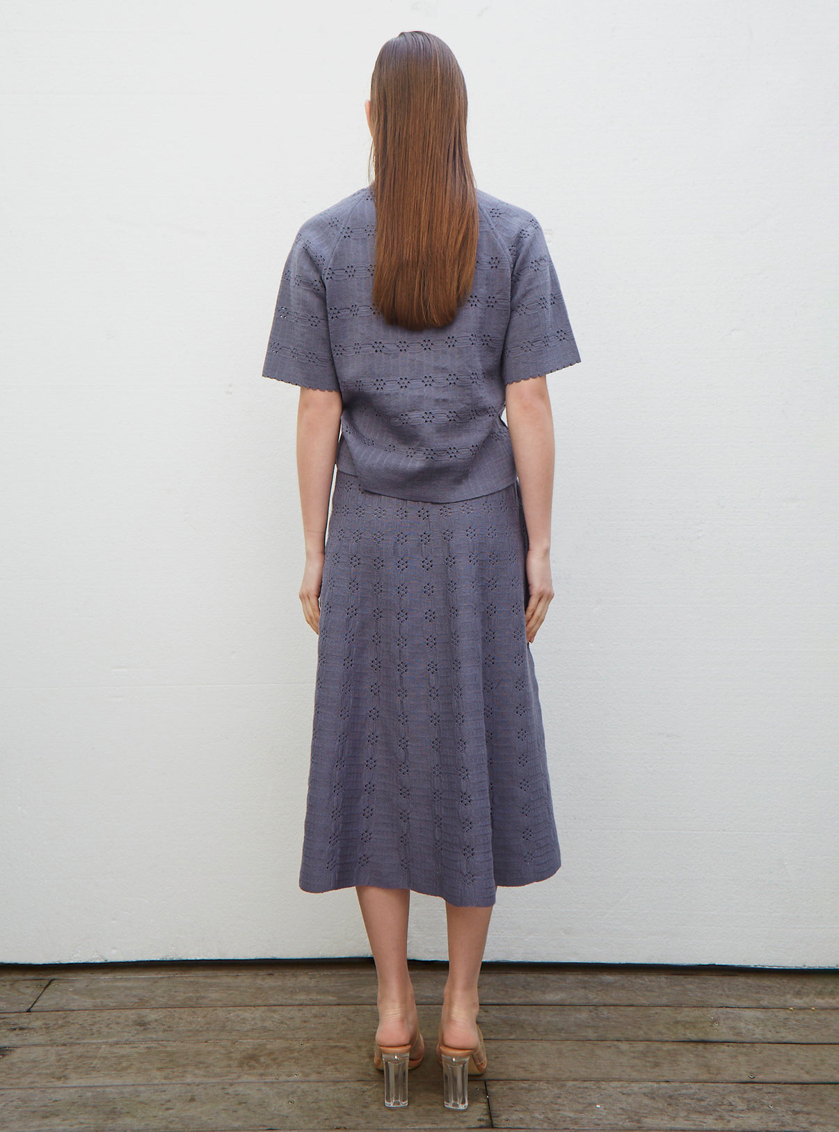 Top en maille à fleur ajourée - Molli