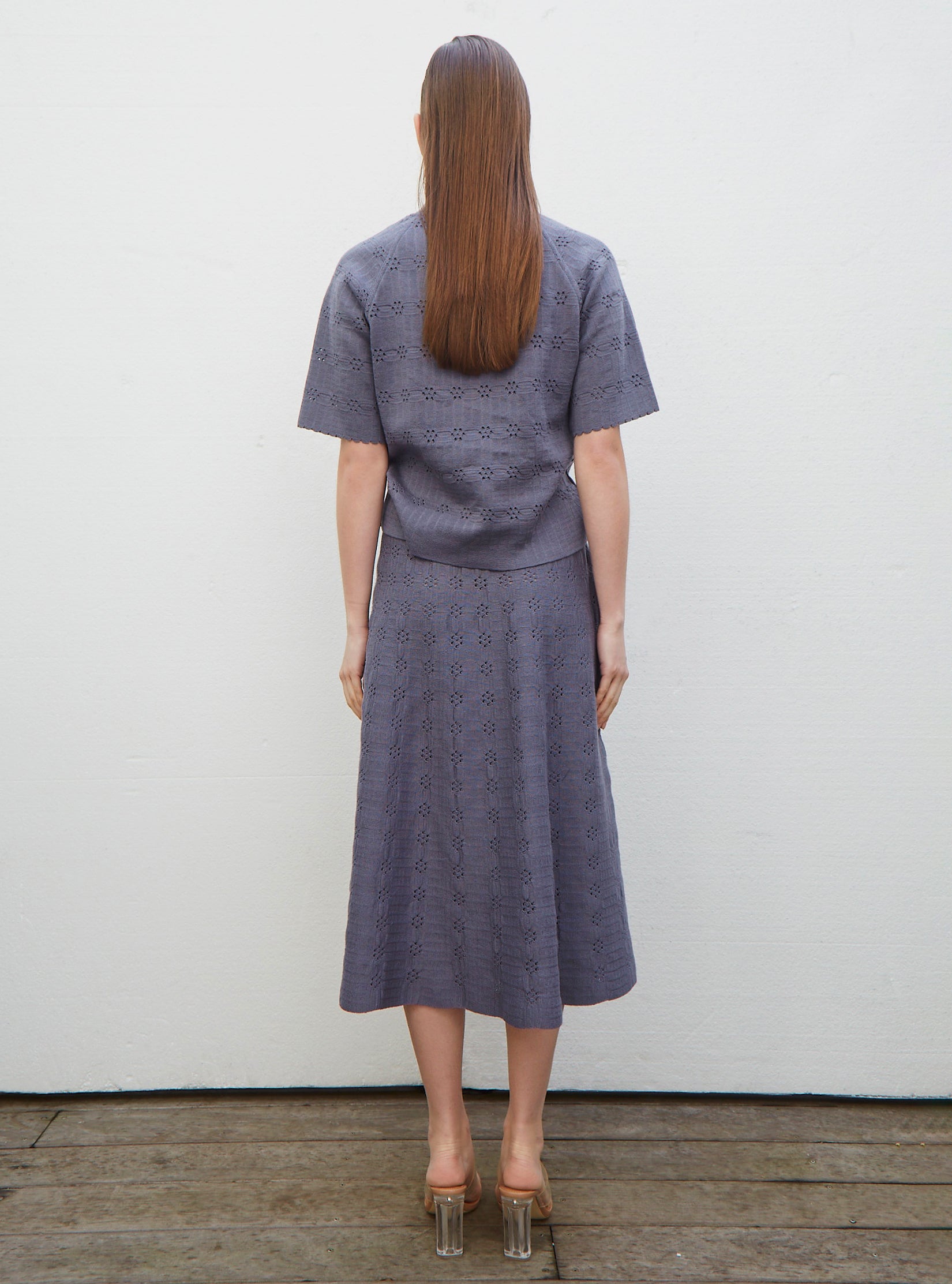 Top en maille à fleur ajourée - Molli