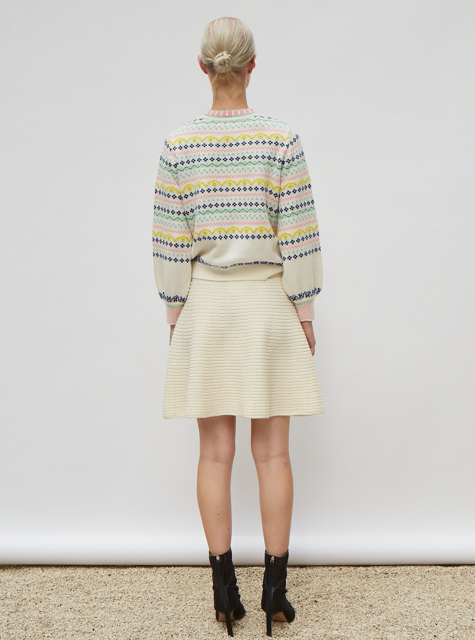 Sweater jacquard confettis - Molli