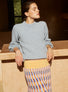 Sweater en maille torsade - Vêtement en maille de luxe Molli