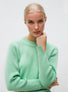Sweater en maille à finitions tressées - Vêtement en maille de luxe Molli